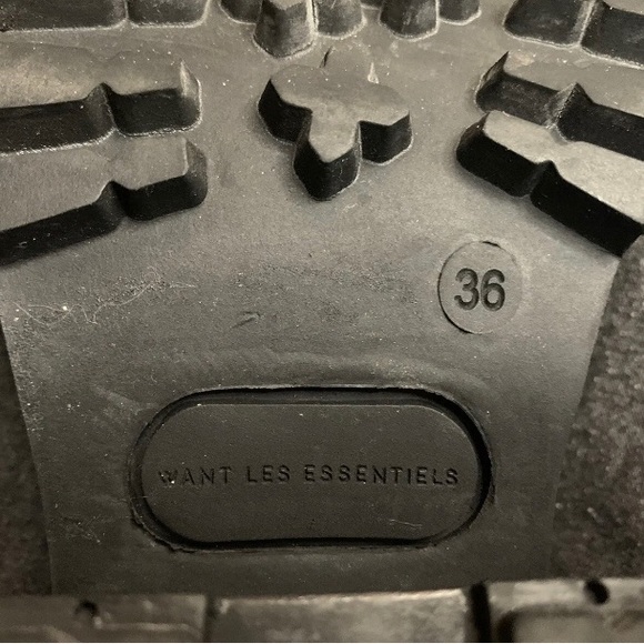 Want Les Essentiels Women's Leather Boots, Size 6 (EU 36), Black, NEW WITH BOX! - Picture 9 of 13